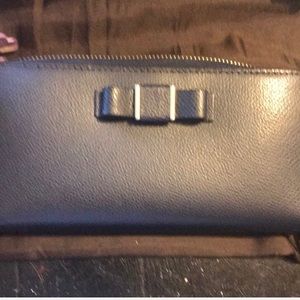 Coach navy blue wallet